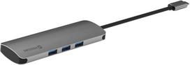 usb c ilgintuvas - Swissten USB-C Hub 6in1 SW-USBC-6IN1 - 2 nuotrauka