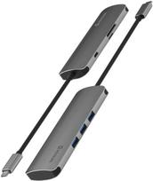 usb c ilgintuvas - Swissten USB-C Hub 6in1 SW-USBC-6IN1 - 4 nuotrauka
