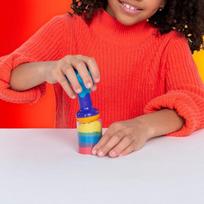 kinetinis smelis - Kinetic Sand - Rainbow Mix Set - 8 nuotrauka