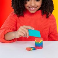 kinetinis smelis - Kinetic Sand - Rainbow Mix Set - 9 nuotrauka
