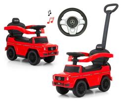 paspiriami automobiliai -  Milly Mally Mercedes G350, raudonas - 6 nuotrauka