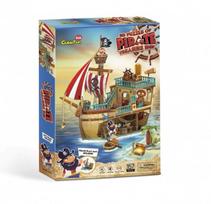 3D dėlionė Cubicfun Pirates 10829898, 157 vnt.