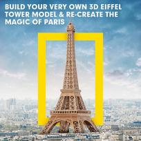 cubicfun 3d puzzle - 3D dėlionė National Geographic Paris, 80 vnt. - 5 nuotrauka