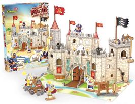 3D dėlionė Cubicfun Pirate Knight Castle P833H