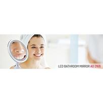 veidrodziai voniai su apsvietimu - Veidrodis Adler Bathroom AD 2168, su apšvietimu, su siurbtuku, 20 cm x 20 cm - 8 nuotrauka