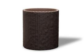 rudinti vazonai - Keter Small Cylinder Planter Whiskey Brown - 1 nuotrauka