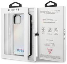 iphone 11 pro max deklas - Guess Iridescent Back Case For Apple iPhone 11 Pro Max Silver - 5 nuotrauka