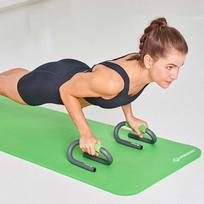 atsispaudimu - Atsispaudimų rankenos Schildkrot Push Up Bars, 400 mm, 2 vnt. - 2 nuotrauka
