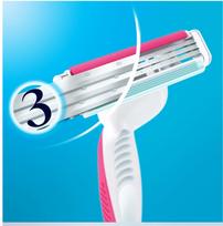 venus skustuvas - Skustuvas Gillette Venus Simply3 Plus Pink, 6 vnt. - 3 nuotrauka