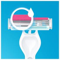 venus skustuvas - Skustuvas Gillette Venus Simply3 Plus Pink, 6 vnt. - 5 nuotrauka