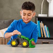 modeliukai traktoriai - Žaislinis traktorius John Deere Rev Up, žalia - 2 nuotrauka