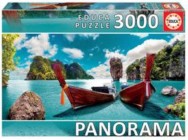 Dėlionė EDUCA panorama PUKETAS TAILANDAS 3000 d.