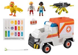 greitosios pagalbos automobiliu - PLAYMOBIL Greitosios pagalbos automobilis, 70916 - 2 nuotrauka