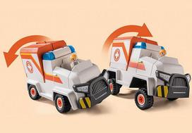 greitosios pagalbos automobiliu - PLAYMOBIL Greitosios pagalbos automobilis, 70916 - 3 nuotrauka