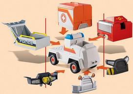 greitosios pagalbos automobiliu - PLAYMOBIL Greitosios pagalbos automobilis, 70916 - 4 nuotrauka