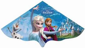 aitvaras - Gunther Kite Single Line PE Foil Frozen Elsa 1220 - 1 nuotrauka