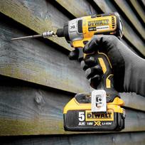 akumuliatorinis suktuvas dewalt 18v -  Dewalt DCK276P3-QW, 18 V, 5000 mAh - 7 nuotrauka