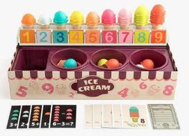 Edukacinis žaislas TopBright Math & Logic Numbers & Calculating Toy Ice Cream Box