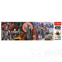 mandalorian - TREFL STAR WARS panoraminė dėlionė „Mandalorian“, 1000 det. - 1 nuotrauka