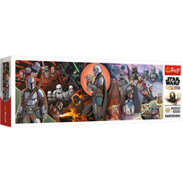 mandalorian - TREFL STAR WARS panoraminė dėlionė „Mandalorian“, 1000 det. - 2 nuotrauka