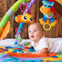muzikinis centras - Lavinamasis kilimėlis Playgro Clip Clop 0186991, 99 cm x 97.5 cm - 12 nuotrauka