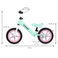 kidwell - Balansinis dviratis Kidwell Rebel ROBIREL02A0 mint - 4 nuotrauka