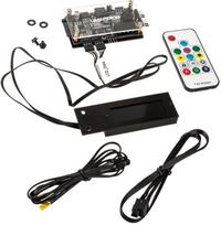 fan controller - LED apšvietimo valdiklis Lamptron TC20 Fan Speed Displayer&RGB LED Controller Black - 5 nuotrauka