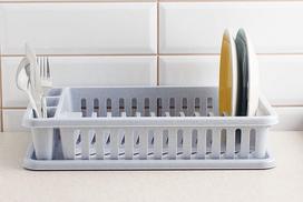 padeklai dziovyklei - Curver Dish Dryer 26,5x42x8,8cm Grey - 2 nuotrauka