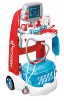 smoby vezimelis - Žaislinis daktaro rinkinys Smoby Medical Trolley 7600340202 - 1 nuotrauka
