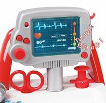 smoby vezimelis - Žaislinis daktaro rinkinys Smoby Medical Trolley 7600340202 - 2 nuotrauka