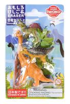 ivairios prekes - Trintukų – dėlionių rinkinys Iwako Puzzle Eraser Dinosaurs 2 Set, įvairių spalvų - 1 nuotrauka