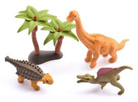 ivairios prekes - Trintukų – dėlionių rinkinys Iwako Puzzle Eraser Dinosaurs 2 Set, įvairių spalvų - 3 nuotrauka
