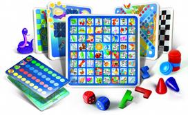 gaming rinkinys - Stalo žaidimas Clementoni 50 in 1 50538, LT/LV/EE - 2 nuotrauka