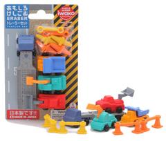 ivairios prekes - Trintukų – dėlionių rinkinys Iwako Puzzle Eraser Trailer Set, įvairių spalvų - 4 nuotrauka