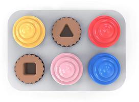 Pirkti Lavinimo žaislas Bright Starts Sort & Sweet Cupcakes - Photo 2