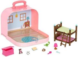 Lėlių namelis Lil Woodzeez Travel Suitcase WZ6597Z