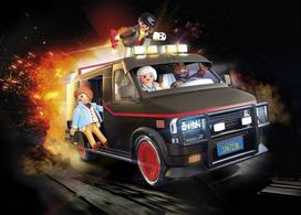 darth vader - Konstruktorius Playmobil The A-Team Van, 69 vnt. - 6 nuotrauka