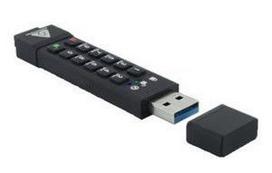 usb 3.0 256 - USB atmintinė Apricorn Aegis Secure Key 3z, 32 GB - 1 nuotrauka