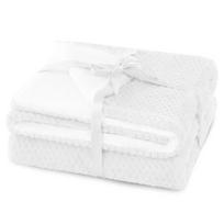 Pledas AmeliaHome Shleepy, baltas, 240 cm x 220 cm