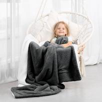 pilkas pledas - Pledas AmeliaHome Sleephy, pilkas, 240 cm x 220 cm - 9 nuotrauka