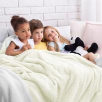 pledas smelio spalvos - Pledas AmeliaHome Sleephy, smėlio, 180 cm x 130 cm - 6 nuotrauka