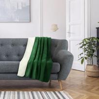 antklode 150x200 - Pledas AmeliaHome Virakkuu, baltas/žalias, 150 cm x 200 cm - 3 nuotrauka