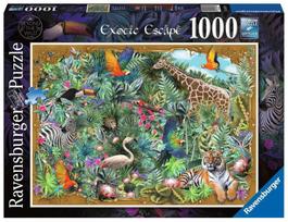 Dėlionė Ravensburger Exotic Escape - Beyond the Wild 16827, 1000 vnt.