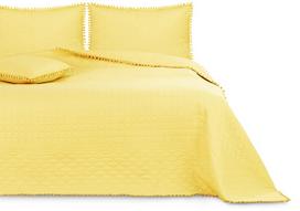 lovatiese 240x260 - Lovatiesė AmeliaHome Meadore, geltona, 240 cm x 260 cm - 3 nuotrauka