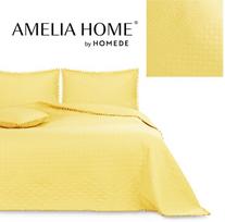 lovatiese 240x260 - Lovatiesė AmeliaHome Meadore, geltona, 240 cm x 260 cm - 4 nuotrauka