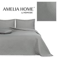 lovatiese 240x260 - Lovatiesė AmeliaHome Meadore, grafito, 240 cm x 260 cm - 5 nuotrauka