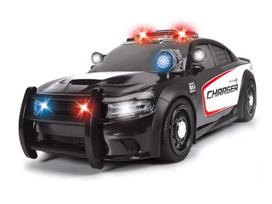 modeliukai dodge charger - Žaislinis automobilis Dickie Toys Police Dodge Charger 10854389, balta/juoda - 1 nuotrauka