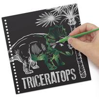 knygos piesima - Raižymo rinkinys DinosArt Scratch & Sketch 15201 - 5 nuotrauka