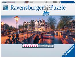 Dėlionė Ravensburger Evening In Amsterdam 16752, 1000 vnt.