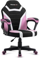 zaidimu kede pink - Žaidimų kėdė Huzaro Ranger 1.0, balta/juoda/rožinė - 2 nuotrauka